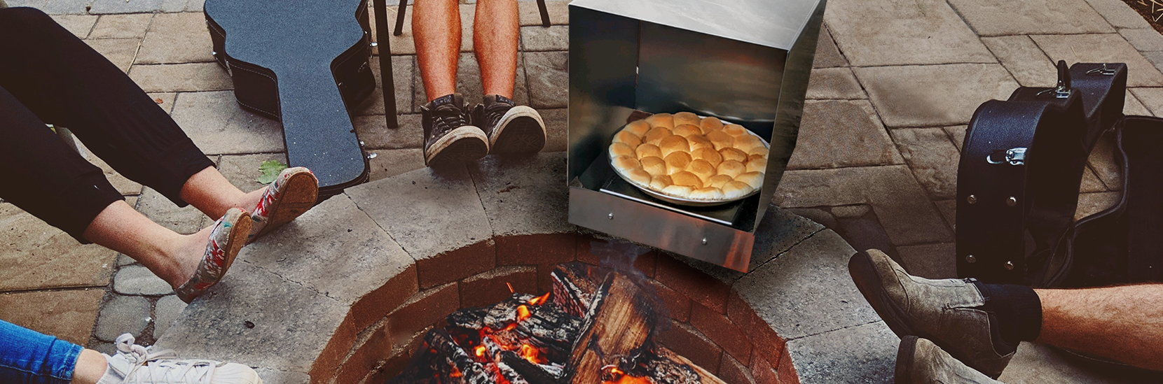 Buy Outdoor Vertical Rotisserie Kits for camping, RV, Backyards